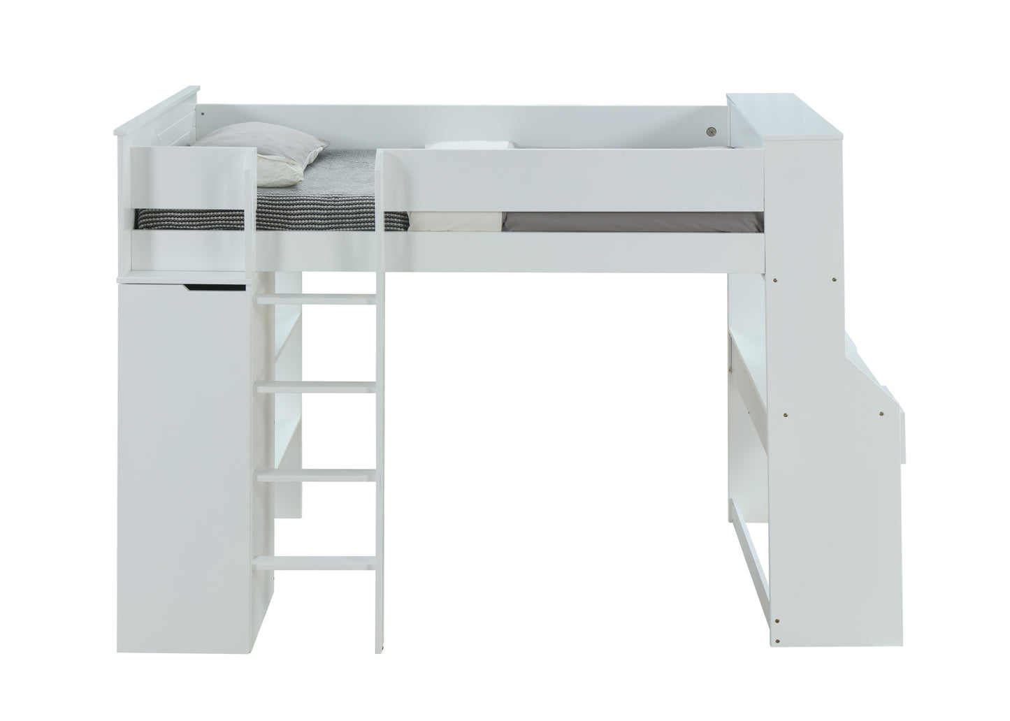 ACME Ragna Loft Bed in White 38060