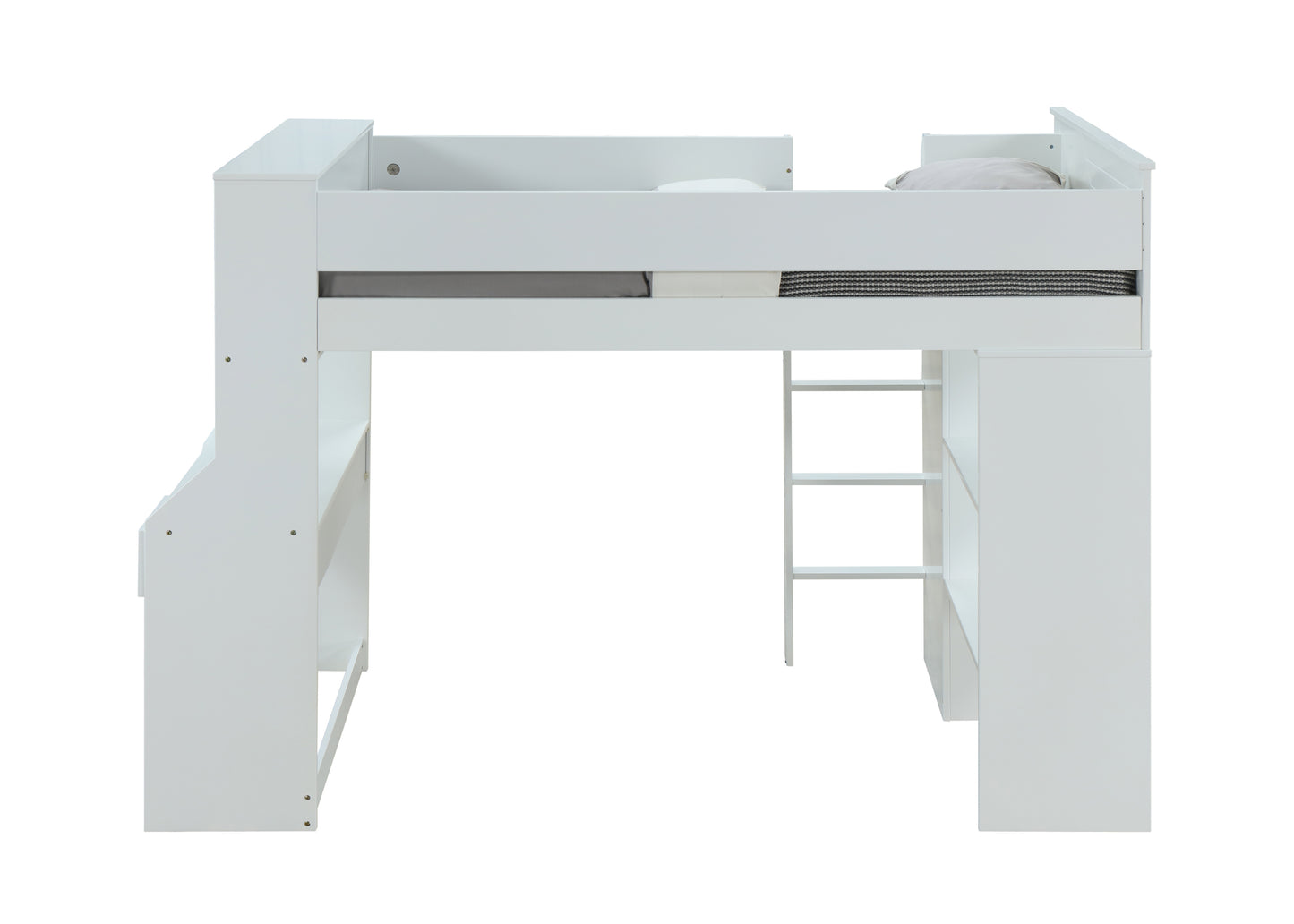 ACME Ragna Loft Bed in White 38060