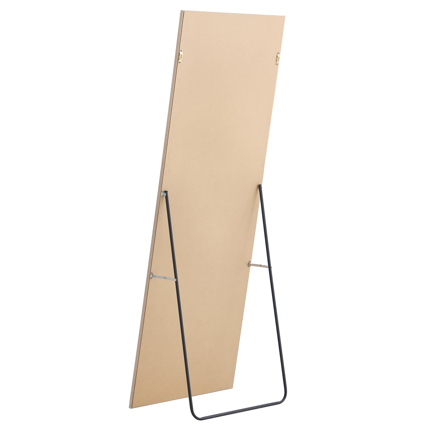 Third generation, light oak solid wood frame full-length mirror, large floor standing mirror, dressing mirror, decorative mirror, suitable for bedrooms, living rooms, clothing stores 65"*22.8"